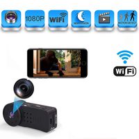 Spy Camera, Hidden Camera, WiFi Full HD 1080P Body Camera with Night Vision and Motion Detection, Best Wireless Hidden Camera for Home and Outdoor