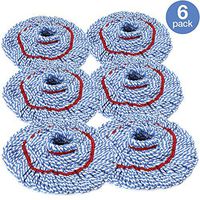 O-Cedar MicroTwist Microfiber Twist Mop Refill (Pack of 6)