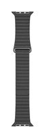 Apple Watch Leather Loop (44mm) - Black - Large