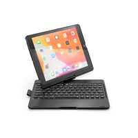 iPad 10.2 Inch 7th Generation 2019 release Keyboard CASE, 360 Degree Rotation 7 Color Backlit Wireless Keyboard Case for 2019 Release iPad 7th Generation 10.2 Inch (10.2 inch iPad 7th Gen, Black)