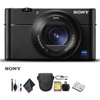 Sony Cyber-Shot DSC-RX100 VA Camera DSC-RX100M5A/B with Soft Bag, Additional Battery, 64GB Memory Card, Card Reader, Plus Essential Accessories