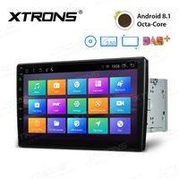 XTRONS Android 8.1 Oreo Octa Core 10.1 Inch 2GB DDR3 RAM 16GB ROM Rotatable Face Panel Car Stereo DVD Radio GPS 4K Video WiFi OBD2 Screen Mirroring DVR 2 DIN