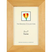 Bevelled natural blonde wood classic by Dennis Daniels® - 5x7