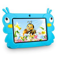 Kids Tablets with 7 inch Multi-Touch Screen IPS Display,2GB RAM 32GB ROM, Unlocked Android 6.0 Quad-core Tablet PC, Dual Camera Wi-Fi Bluetooth Edition Tablet G5 (Blue)