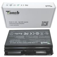 Tanch Laptop Battery for CLEVO P150HMBAT-8, 6-87-X710S-4271, 6-87-X710S-4J72, P170HM, P170EM, P170, P170SM-A,NP8150, NP8130,NP8268,NP8298,NP9170, 14.8V, 5200mAh, 76.96W