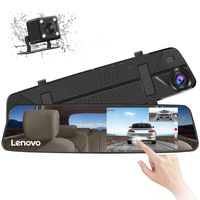 Lenovo Mirror Dash Cam, Backup Camera Mirror, Mirror Dash Screen, 4.39 Inch Screen Rearview Front and Rear Dual Lens HR06B