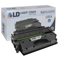 LD Compatible Toner Cartridge Replacement for HP 05X CE505X High Yield (Black)