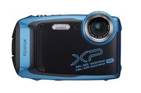 Fujifilm FinePix XP140 Waterproof Digital Camera w/16GB SD Card - Sky Blue (Renewed)