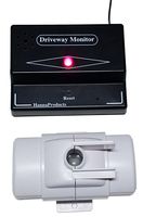 Driveway Monitor Model 1800 - Home Security Protection Both Indoors and Outdoors Feature with Variable shutters That Controls Detection Area.