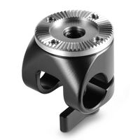 SMALLRIG 15mm Rod Clamp with Rosette for ARRI Standard for Camcorder Support System - 1686