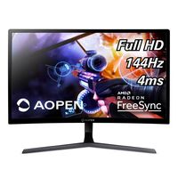 AOPEN 24HC1QR Pbidpx 23.6-inch 1800R Curved Full HD (1920 x 1080) Gaming Monitor with AMD Radeon FreeSync Technology (Display, HDMI & DVI Ports)