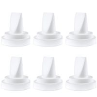 Nenesupply 6 pc Compatible Duckbill Valves for Medela and Spectra S1 Accessories Spectra S2 and Medela Pump in Style Not Original Spectra Pump Parts Replace Spectra Duckbill Valves and Medela Valve