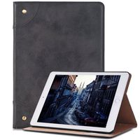 elecfan Cover for iPad Mini 4, Book Style Multi Function Screen Protective with Smart Auto Sleep/Wake Feature Vegan Case for Apple iPad Mini 4(iPad Mini 4, Black)