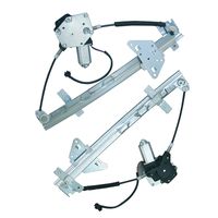 VioGi Fit Rear Driver (Left) + Rear Passenger (Right) Side Power Window Regulator w/Motor For 00-04 Dodge Dakota Quad/Crew Cab 98-03 Durango