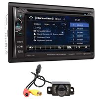 Power Acoustik PH-620SXMB 6.2" DVD Monitor Bluetooth Receiver w/SiriusXM+Camera