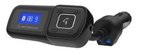 SCOSCHE BTFM BTFREQ Universal Bluetooth Hands-Free Car Kit with Digital FM Transmitter and 10-Watt USB Car Charger - Black