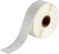 Brady THT-59-533-2.5-SC Label, Removable Polyester, 0.500" H x 1.000" W, White, 2500/Roll (Pack of 2500)