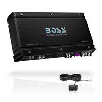BOSS Audio OX3KD Class D Car Amplifier - 3000 Watts, 1 Ohm Stable, Digital, Monoblock, MOSFET Power Supply