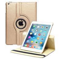 Xiaoai iPad 7th Generation 10.2 inch 2019 Case, 360 Degrees Rotating Multi Angles Slim Stand Magnetic Smart Cover for Apple iPad 7th 10.2" (Gold)