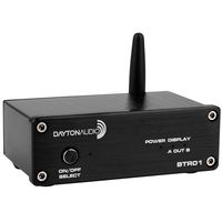 Dayton Audio BTR01 Bluetooth Audio Receiver with 24-bit/48 kHz Optical Coaxial RCA Outputs