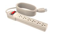 Stanley 30021 PowerMax 6 XL, 6-Outlet Power Strip w/ Long Cord