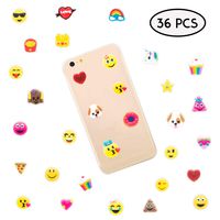 Decal Stickers for Laptop,Computer, Car, Wall - Assorted Pack - Cool Adhesive Decals Sticker Set - Great as Party Favors, Stocking Stuffers, (36PCS-PVC) Decal Stickers for Laptop, iPhone, Com