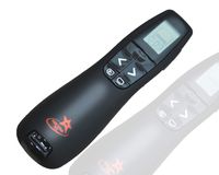 Red Star Tec Wireless Powerpoint and Keynote Presentation Remote Clicker with Timer(PR-821)
