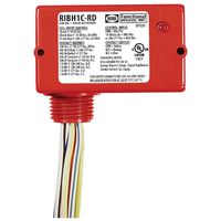 RIBH1C-RD | FDI | Enclosed Relay 10Amp SPDT 10-30Vac/dc/208-277Vac Red Hsg