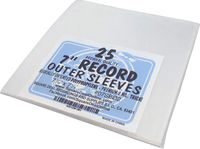 (25) 7" Record Outer Sleeves - Super Clear Premium 2 Mil Thick - Perfect Fit, Archival Quality - 7-1/16" x 7-1/4" - #07SB02