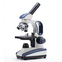 SWIFT SW200 Compound Monocular Microscope with 40X-1000X Magnification, Precision Fine Focus, Wide-Field 25X Eyepiece, Carrying Handle, and Cordless Capability (Standard Edition)