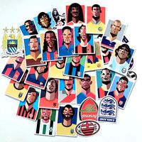 Football Laptop Stickers Vinyl - 50 Pack Decals Waterproof Suitable for Water Bottle Car Motorcycle Bicycle Bumper Skateboard Helmet Luggage Phone Case DIY Decoration Gift [No-Duplicate]