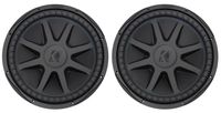 (2) Kicker 44CVX152 Comp VX CVX 15" 4000w Car Subwoofers Subs CVX15-4 44CVX15-4