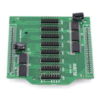 PCB board conversion adapter card HUB75B for LED display control system with 8 output interfaces