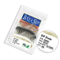 BAEASU 200PCS 1N4007 DO-41 Rectifier Diode 1A 1200V