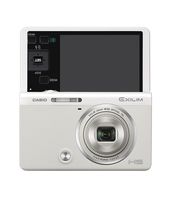 Casio EXILIM EX-ZR50 (White) EX-ZR50WE High Speed Digital Camera - International Version (No Warranty)