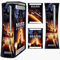MADCATZ, INC. Mass Effect Faceplate & Console Skinz for Xbox 360