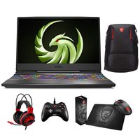 MSI Alpha 15 A3DD-004 Enthusiast (AMD Ryzen 7 3750H, 16GB RAM, 1TB NVMe SSD + 2TB SSHD, Redeon RX5500M 4GB, 15.6" Full HD 144Hz 3ms, Windows 10) Gaming Notebook