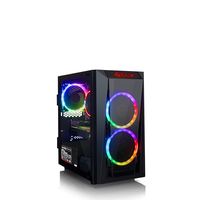 CLX Set VR-Ready Gaming Desktop - AMD Ryzen 7 2700 8-Core, 16GB DDR4, NVIDIA GeForce GTX 1660 Ti 6GB, 120GB SSD+1TB HDD, WiFi, Win 10