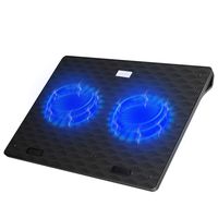 AICHESON Laptop Cooler Cooling Pad with 2 Cooling Fans for 15-17 Inch Notebook Laptops