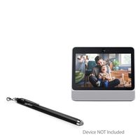 Facebook Portal Stylus Pen, BoxWave [EverTouch Capacitive Stylus] Fiber Tip Capacitive Stylus Pen for Facebook Portal - Jet Black