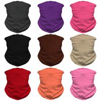 Headwear, Bandana, Neck Gaiter, Head Wrap, Headband for Men and Women, Multifunctional Head Scarf, Face Mask, Balaclava, Magic Scarf, Sweatband for Fishing, Yoga, Motorcycling (C-9PCS-Bright)