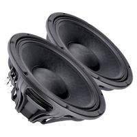 Pair Faital Pro 12HP1020 12" NEO Woofer Mid-bass Speaker 8ohm 1400W 98dB 4" VC