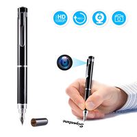 Hidden Spy Pen Camera, Yumfond Video Recorder with Photo Taking, HD 1080P Portable Digital Nanny Camcorder, Mini Covert DV Cam Multifunction Ink Pen for Business, Conference and School