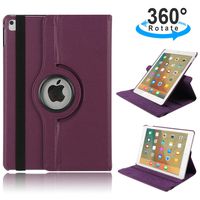 TechCode iPad Mini 5 Stand Cover 7.9 360 Degree Rotating Slim Lightweight PU Leather Magnetic Flip Folio Stand Case with Smart Auto Sleep/Wake Protective Cover for 7.9 inch iPad Mini 5 2019, Purple