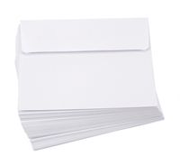 Darice, White, Clos Smooth A2, 50-Pack - 4.37" x 5.75" - Bulk Envelopes for Invitations, Greeting Cards and Notes, Made of Premium Paper & Easy to Seal Closed, 4.375 x 5.75-Inch