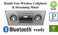 Bluetooth Enabled 1966-1967 Chevy Nova USA-630 II High Power 300 watt AM FM Car Stereo/Radio USB, Aux, iPod inputs