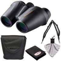 Nikon Prostaff 10x25 Waterproof/Fogproof Binoculars with Case + Bino Harness + Anti-Fog Cloth + Spudz + Kit