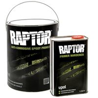 Raptor Gray 4:1 Anti-Corrosive Epoxy Primer Kit UP4830 5L, 1.1d-2 Cubic_Meters