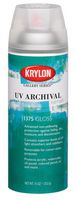 Krylon K01375000 Gallery Series UV Archival Varnish Aerosol Spray, Gloss, 11 Ounce