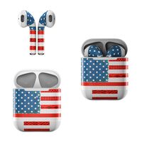 Skin Decals for Apple AirPods - American Tribe - Sticker Wrap Fits 1st and 2nd Generation